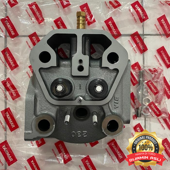 Cylinder head assy Yanmar TS230 10599G-11600R Original DIJAMIN ASLI YANMAR