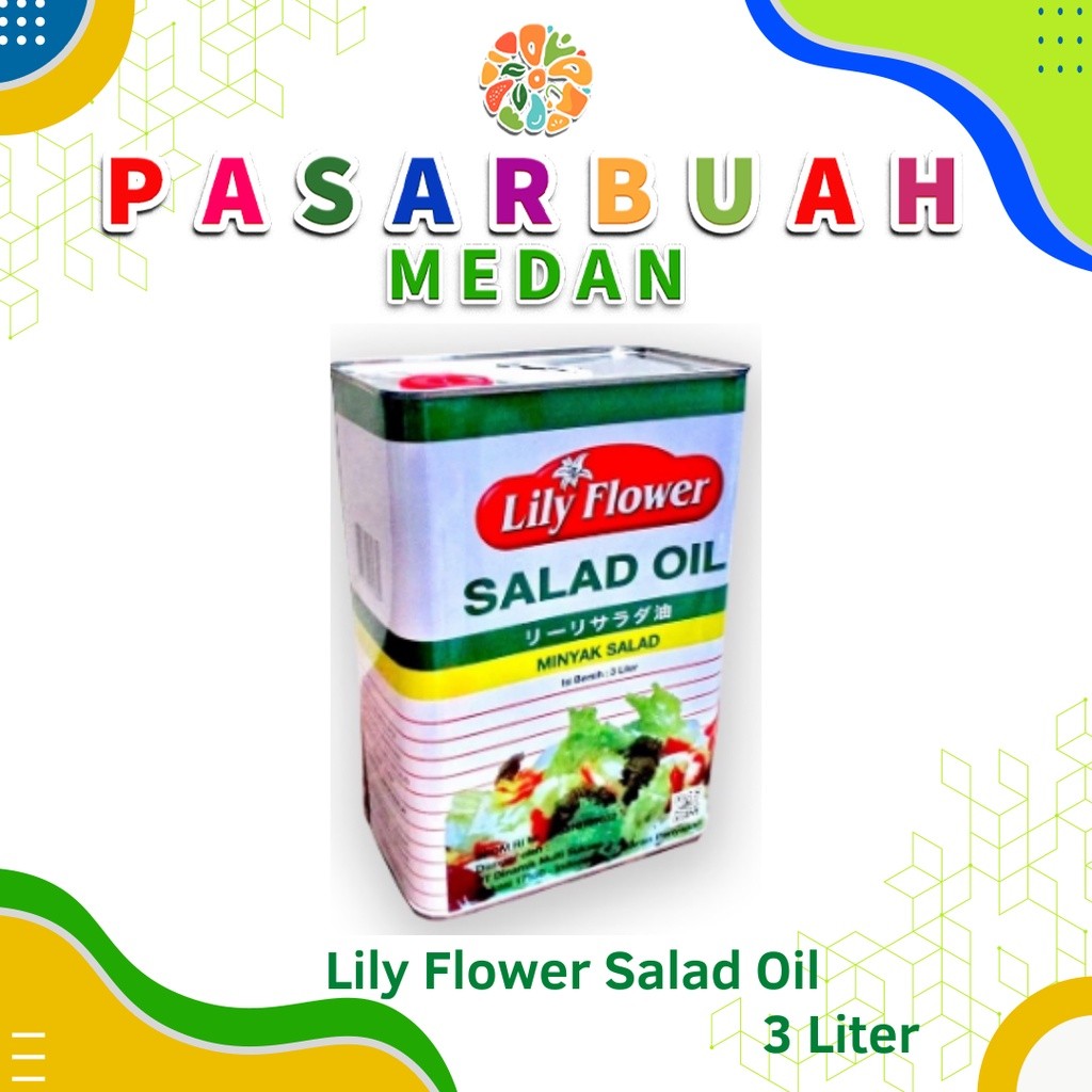 

Distributor Lily Flower Salad Oil 3 Liter - Pasar Buah Medan