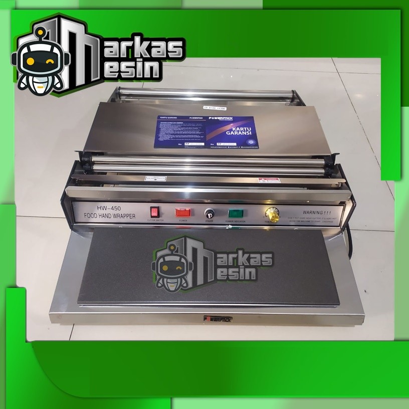 Mesin Wrapping Buah Serbaguna Hand Wrapping HW-450 POWERPACK
