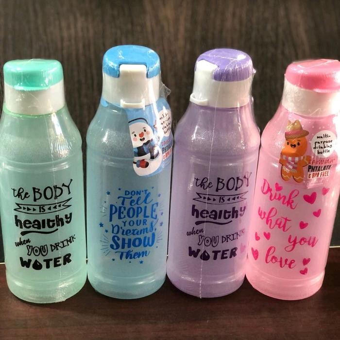 

(isi 12 pcs) Botol Minum Anak Flip Top 500ML - -, -