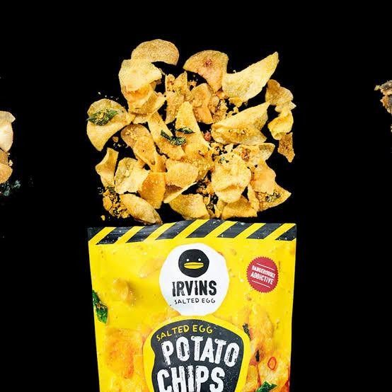 

READY STOCK! IRVINS Salted Egg Potato Chips 230 Gram (Singapore)[Terlaris]