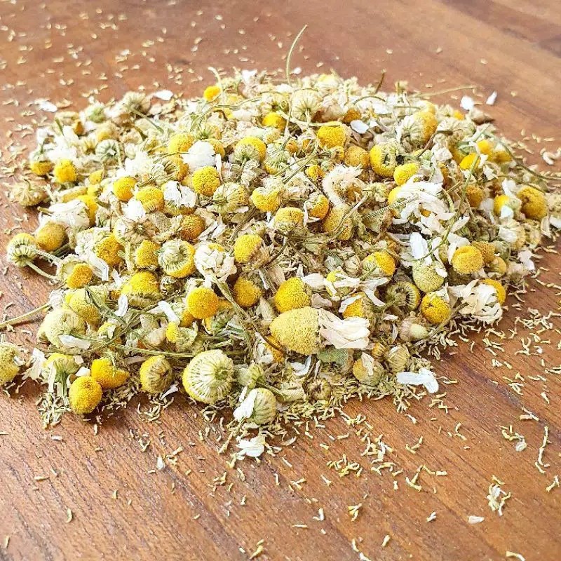 

ANTI IMSOMNIA !!! Teh Bunga Chamomile 100gr Herbal Relaksasi kaya Antioksidan 100gr