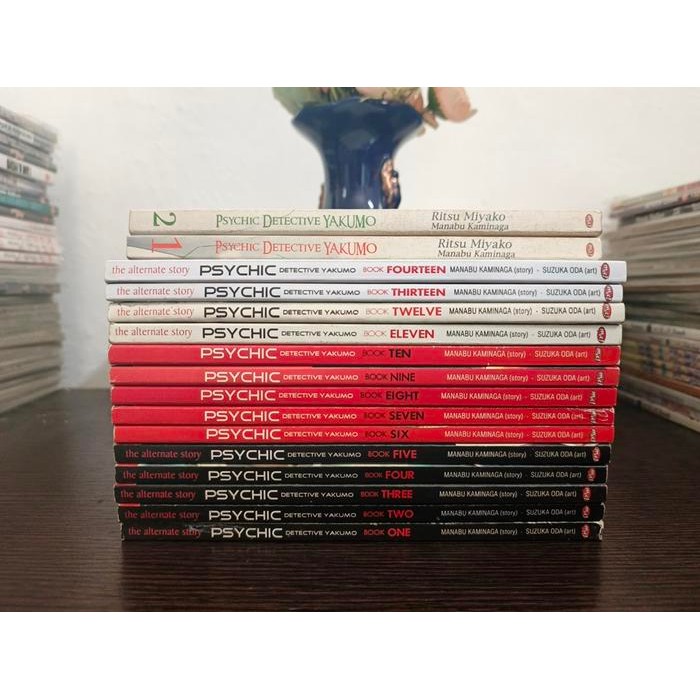 Komik Psychic Detective Yakumo The Alternate Story Vol 1-14 + 2 Bonus Set Bekas Original