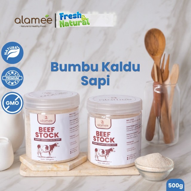 

Kaldu Sapi NON MSG Bubuk Penyedap Rasa Beef Stock Seasoning Powder Murni Asli Bumbu Masak Organik fresh and natural