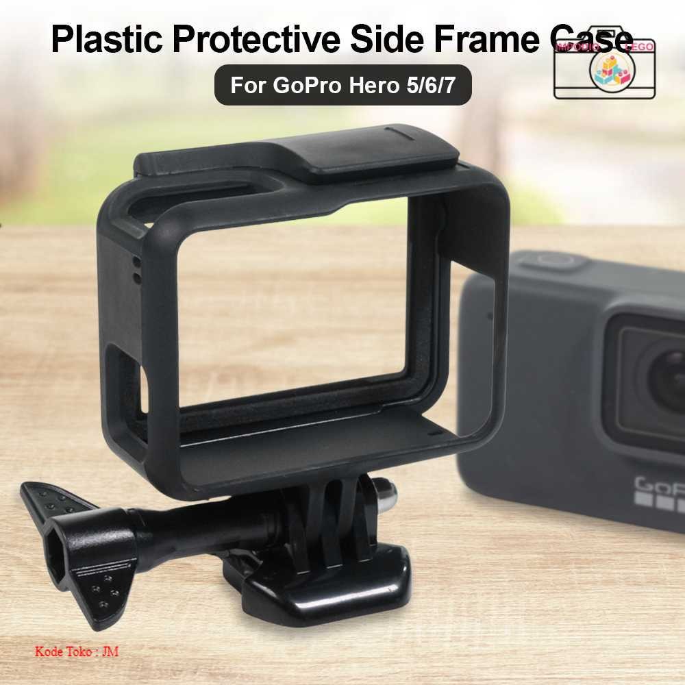 Plastic Protective Side Frame Case Bumper for GoPro Hero 5/6/7 - XTG341 | Aksesoris Kamera Waterproo