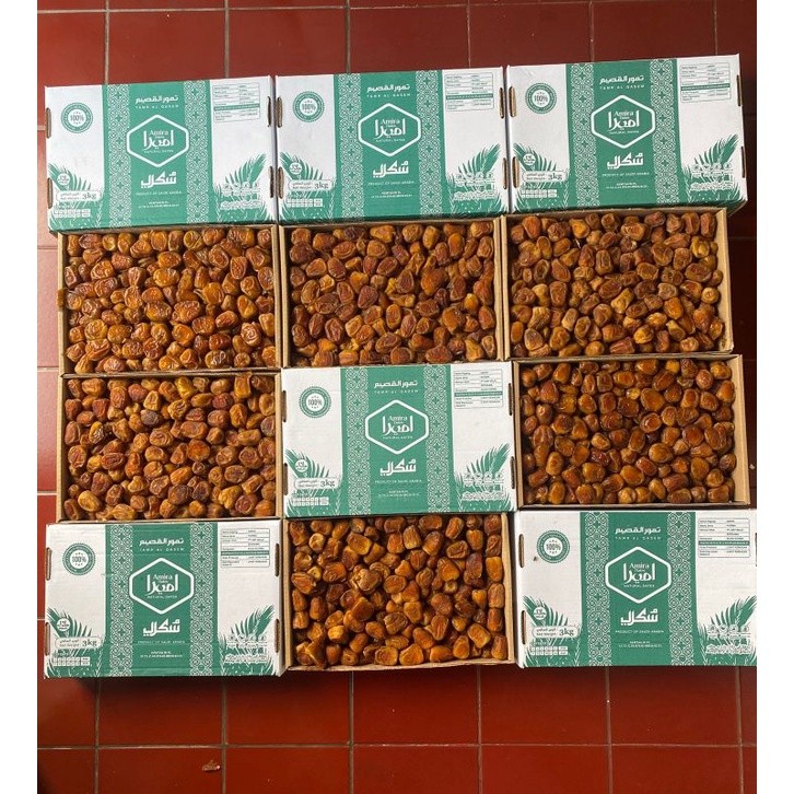 

Kurma Sukari Amira Premium 3Kg Grade A & B (Al Qosim)