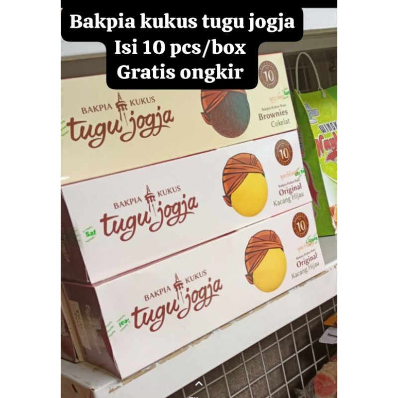 

Bakpia Kukus Tugu Jogja Isi 10 Pcs Ori Coklat/Keju/Kacang Hijau