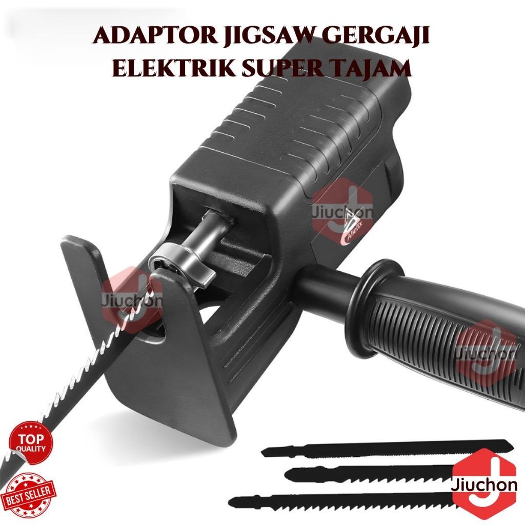 Adaptor Jigsaw Adaptor Bor Ke Gergaji Konektor Electric Drill Jigsaw