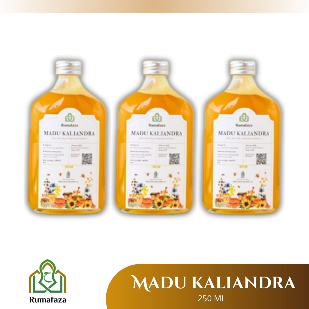 

RUMAFAZA - Madu Kaliandra - 250 mL (3 Pcs)