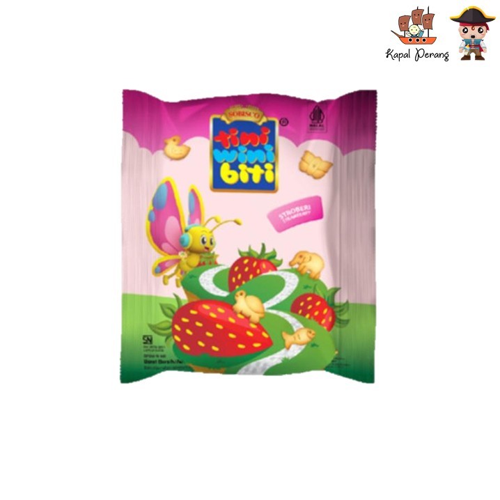 

Tini Wini Biti Biskuit Anak 30 gram - Stroberi