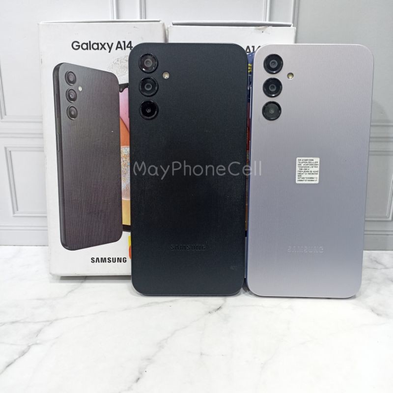 Samsung A14 4G NFC 6/128 4/128 GB Handphone Second Fullset