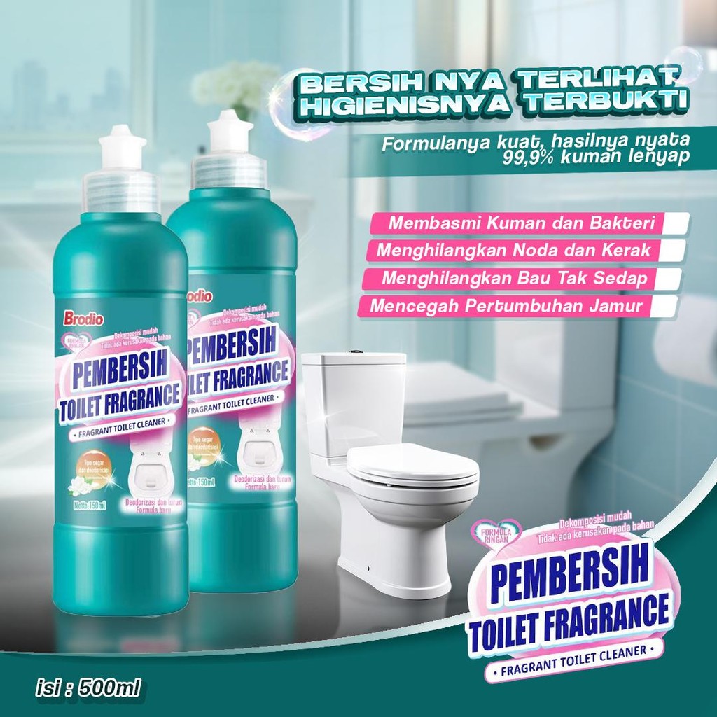 Pembersih Toilet Ampuh - Pembersih Kerak Kamar Mandi - Pewangi Kamar Mandi