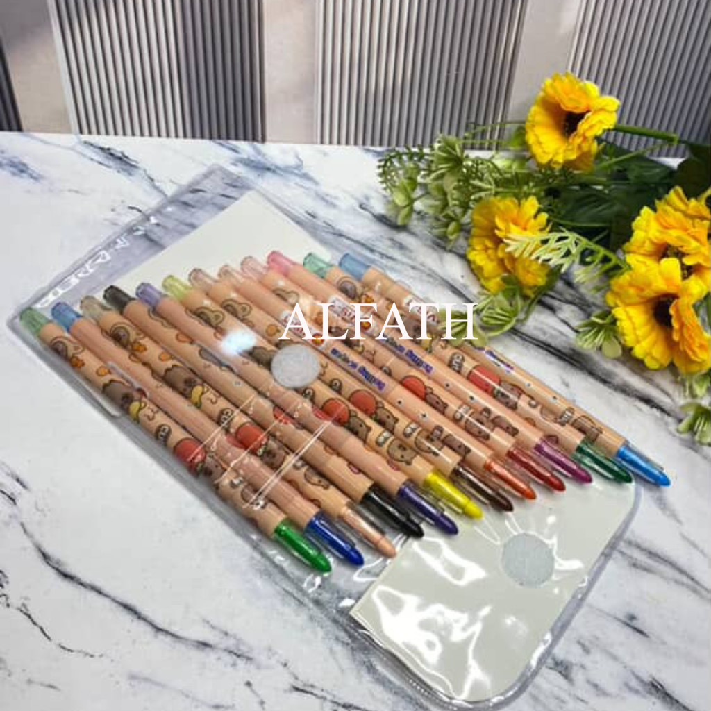 

Crayon Putar VIS -1 12 Warna Panjang / Crayon putar disney