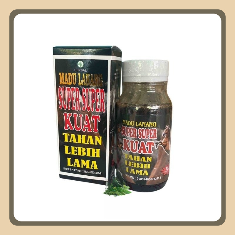 

Madu Lanang Super Super Kuat Hitam Jumbo