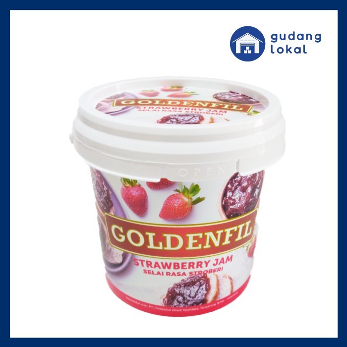 

NEW Goldenfil Strawberry 1Kg - Selai Filling Goldenfil PREMIUM