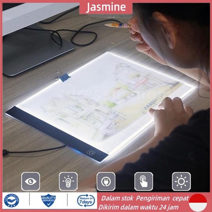 

TERLARIS! （COD）A3/A4 LED Drawing Tracing Board Stensil Board Papan Jiplak Gambar LED Anak & Dewasa Copy Board Papan LED Light Pad Ultra Slim - A3 -Stepless dimming Kuantitas 1 Kuantitas 1 ters