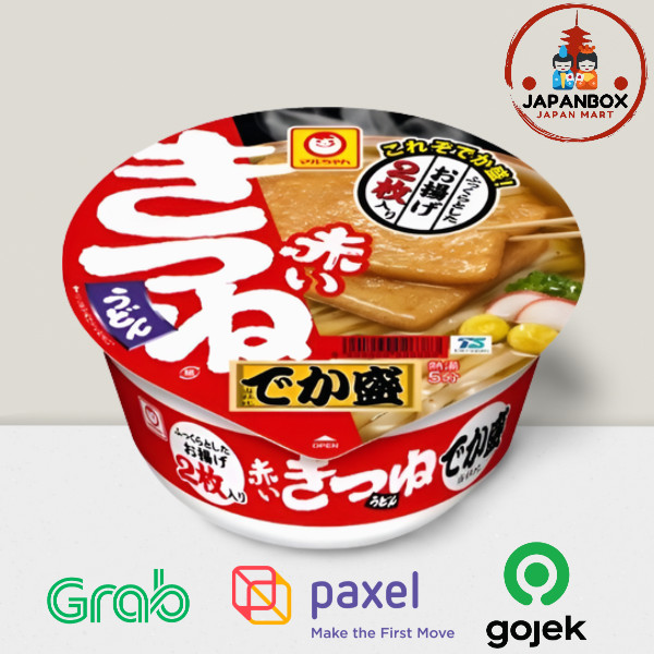 

Maruchan Akai Kitsune Udon Dekamori 136g - Mie Rasa Udon Made In Japan