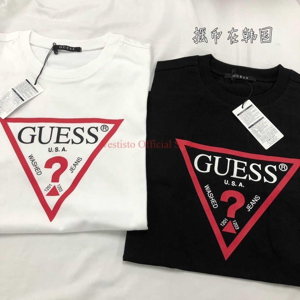 Baju Kaos Pria Wanita Guess Premium