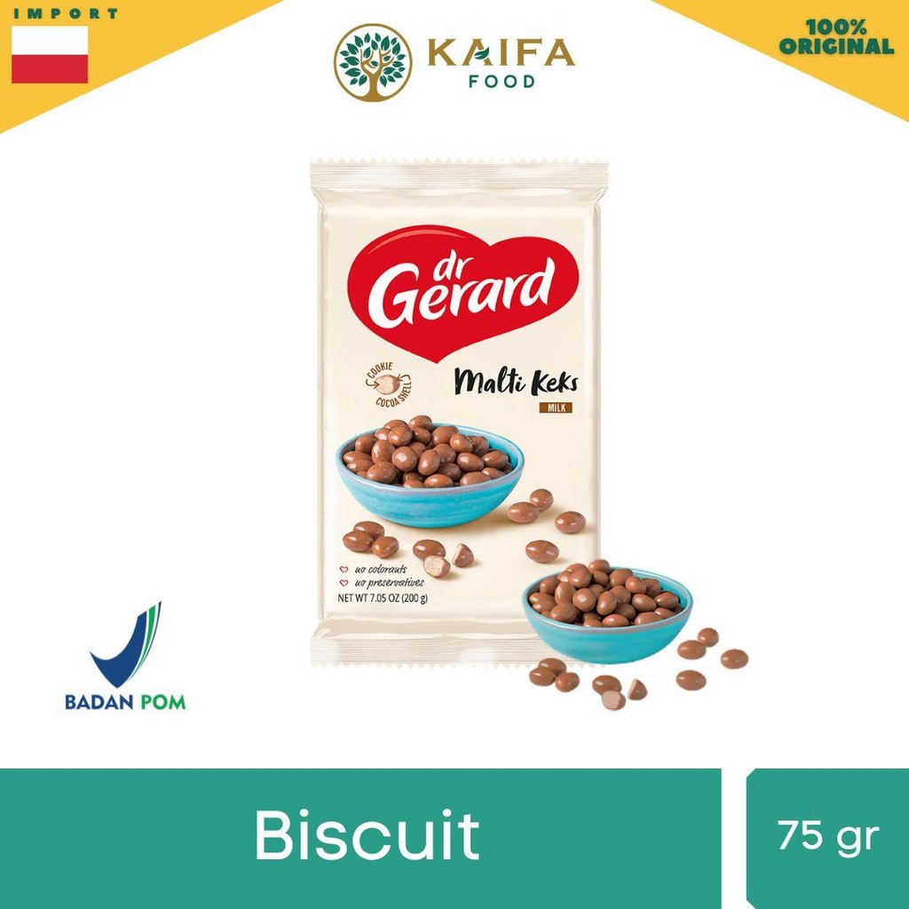 

Dr. Gerard Biscuit Maltikeks - Biskuit dengan glasir kakao