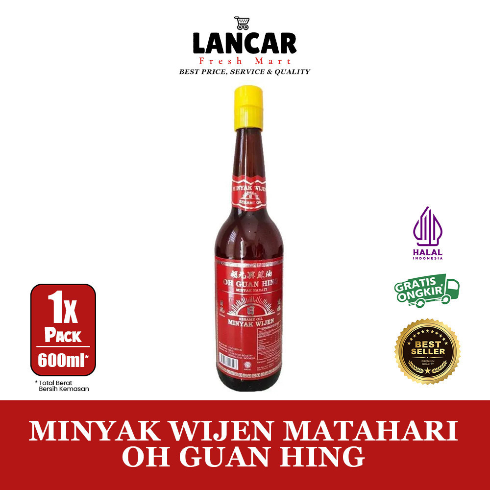 

MINYAK WIJEN MATAHARI OH GUAN HING 600ML