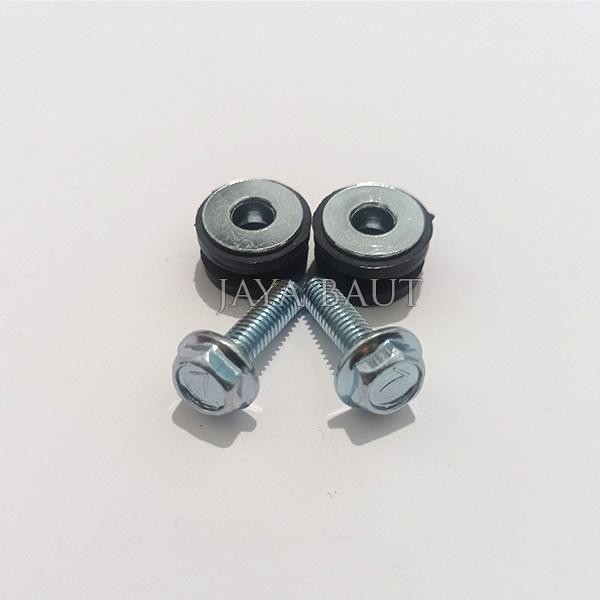 1 Set Baut Tameng Knalpot vario/ Baut Cover Knalpot Vario Beat/