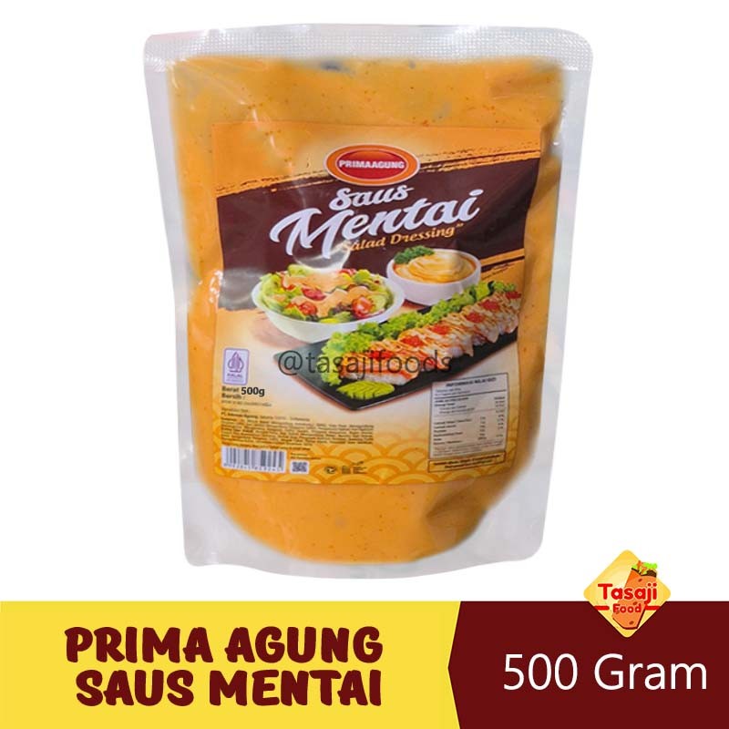 

Prima Agung Saus Mentai 500 Gram Salad Dresing Kulakan