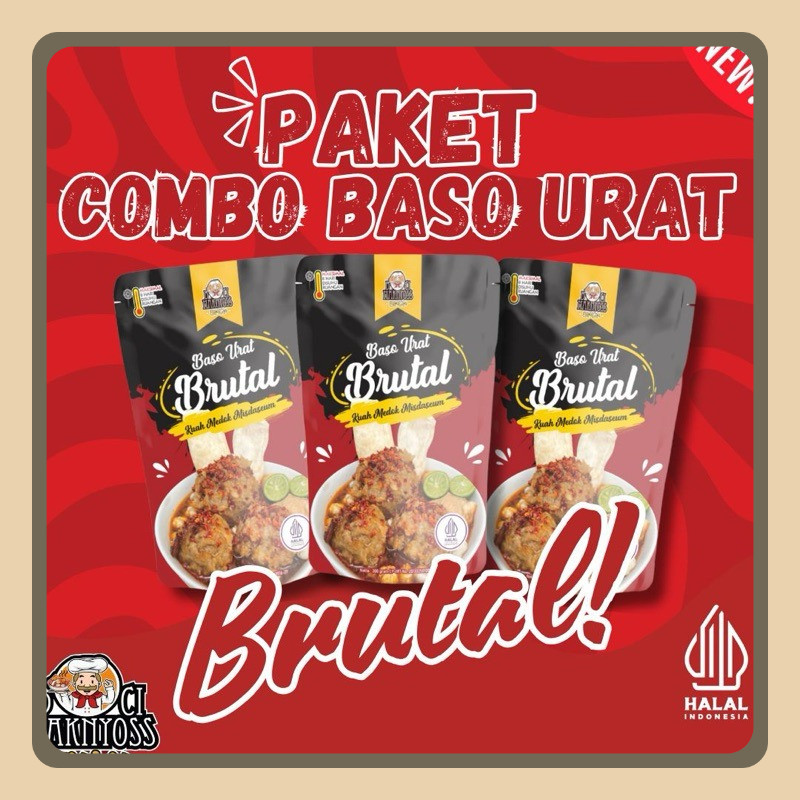 

Combo Baso Urat Brutal Kuah Medok MISDASEUM by Boci Maknyoss