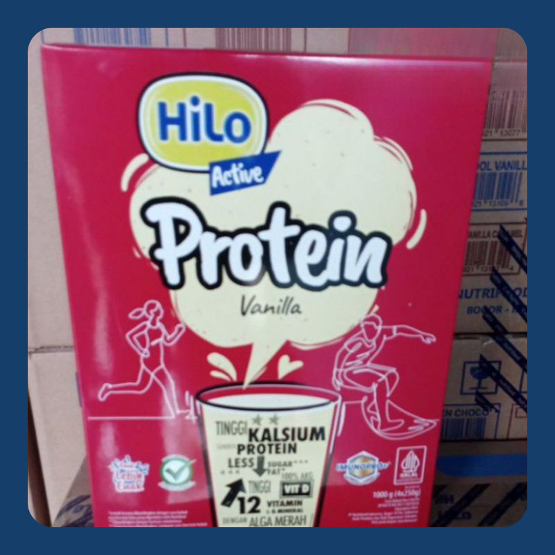 

HiLo Active Vanilla 1000gr - Susu tinggi Kalsim