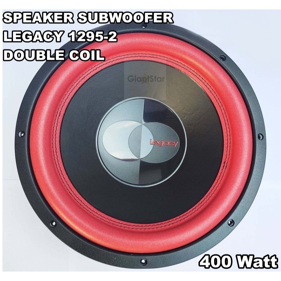 SPEAKER SUBWOOFER 12in LEGACY LG 1295-2 12 inch DOUBLE COIL WOOFER LG 1295 2