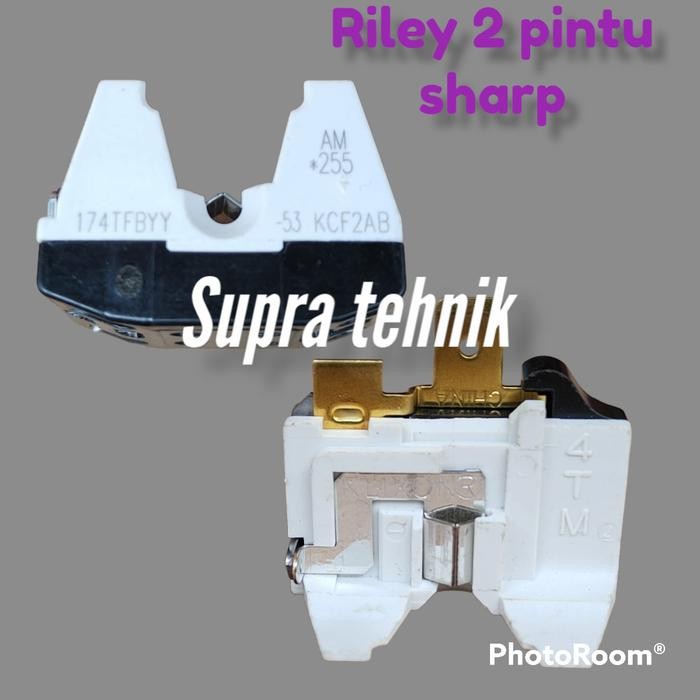 ANW57 riley kulkas sharp 2 pintu