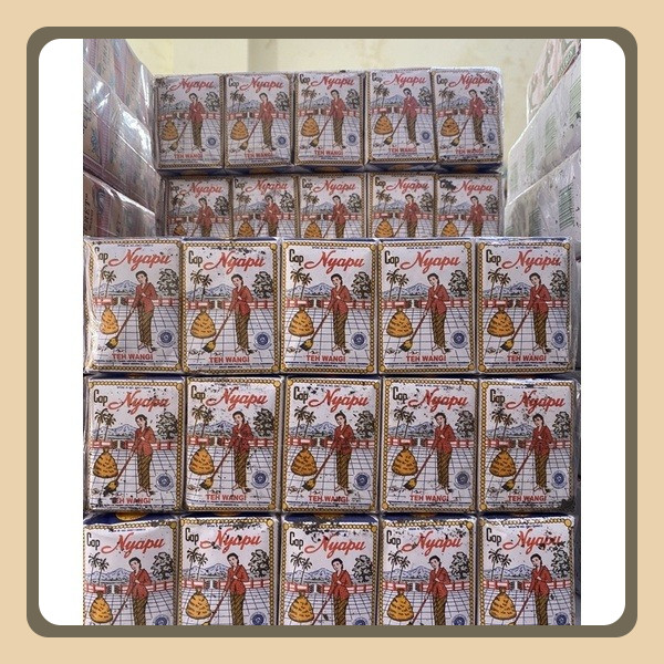 

Teh Nyapu 1 Pak/Pres Isi 10 Pcs (40Gr) Teh Khas Solo Asli