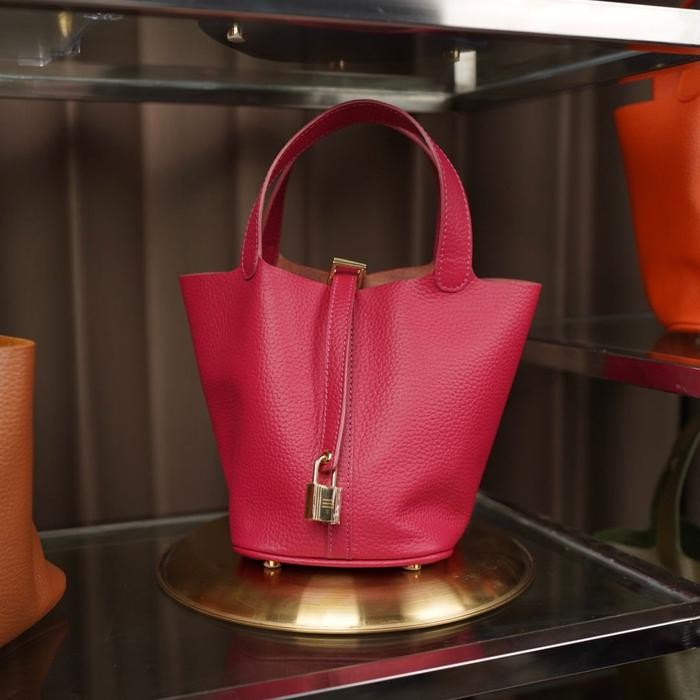 PICOTIN BAG 18 KULIT ASLI - Fuschia NEW 2006