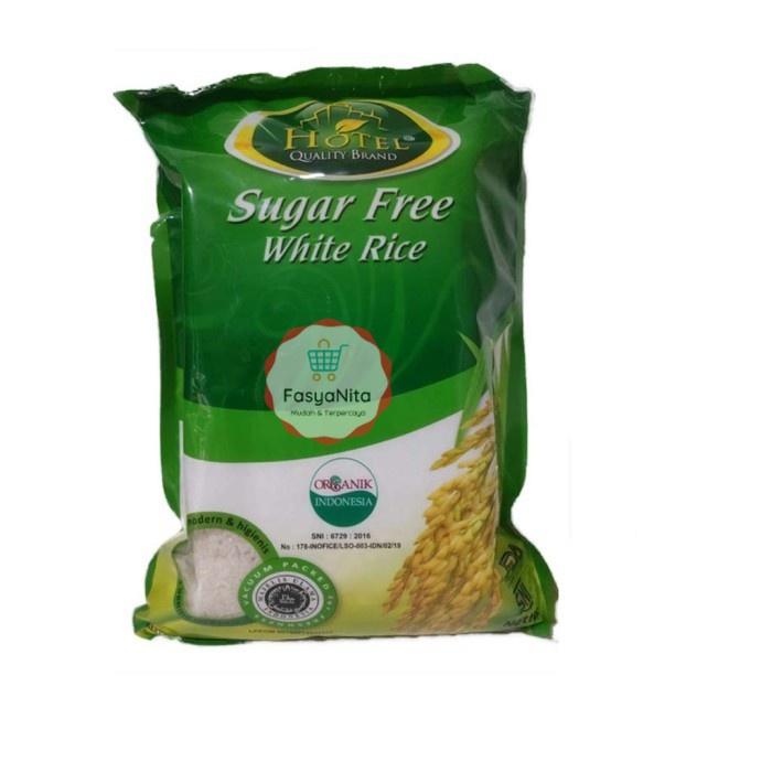 

Beras Hotel Sugar Free White Rice 2kg - FasyAnita Mart Denpasar