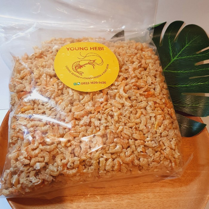 

BEST SELLER ! Udang Kering kecil 500 gram Bagan siapiapi / Ebi Bagan / Hebi Kering