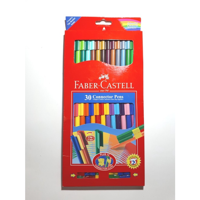 

FABER CASTELL 30 CONNECTOR PEN ( 1 SET )