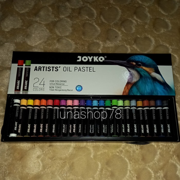 

Pastel minyak Joyko artists' oil pastel 24 warna