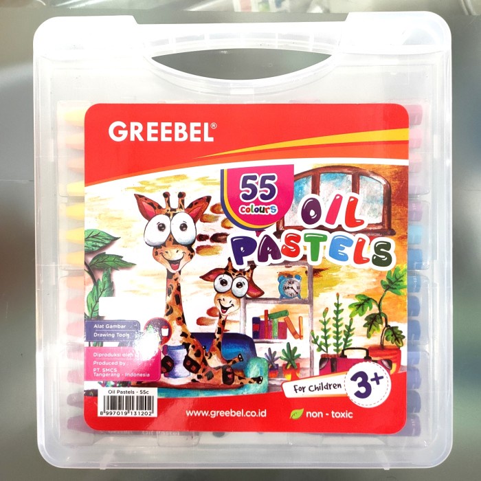 

CRAYON / OIL PASTEL GREEBEL 55 WARNA