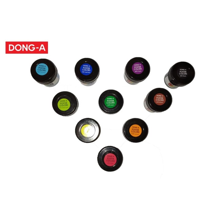 

Poster Color/ Cat Air Dong-A warna 15 ml/set