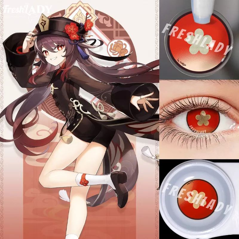 Softlens Cosplay Hu Tao