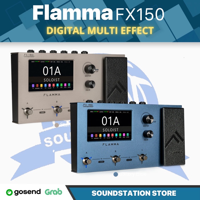 FLAMMA FX150 Guitar Multi Effects | Multi Efek Gitar
