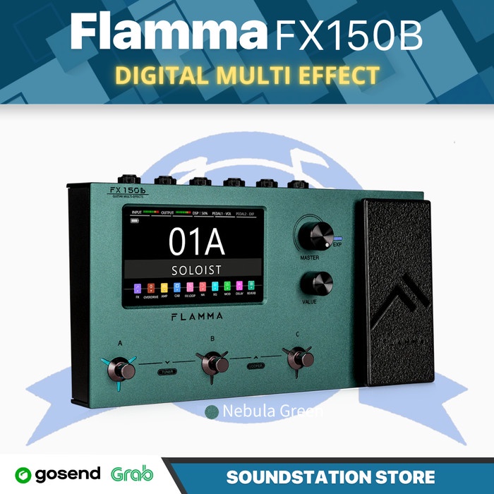 FLAMMA FX150B Guitar Multi Effects | Multi Efek Gitar
