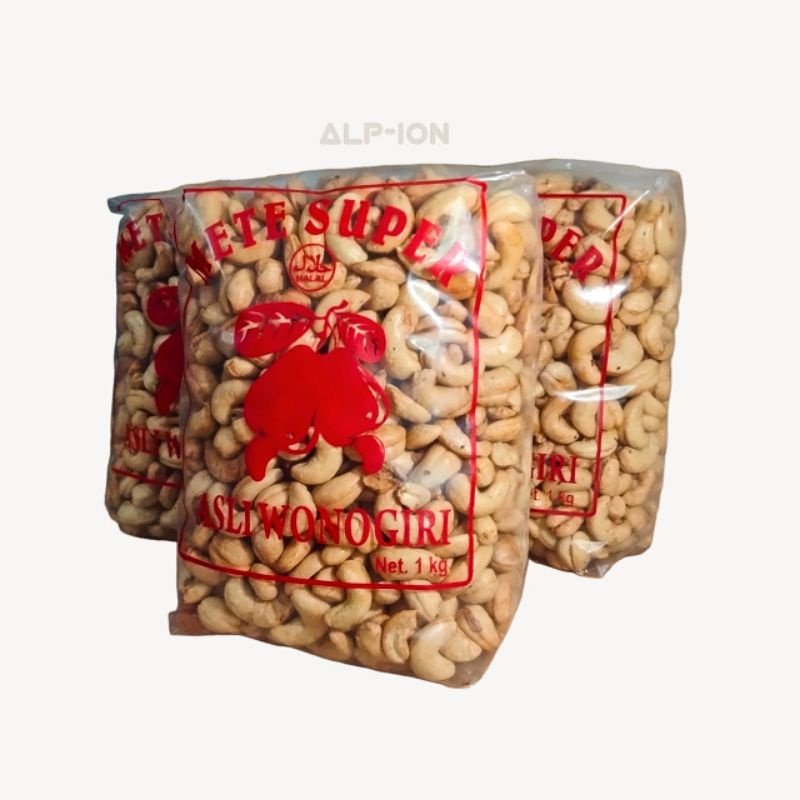 

ZF CASHEW kacang mede matang kualitas super premium asli wonogiri berat 1 kg - fresh