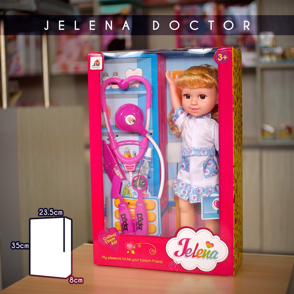 Mainan Edukasi Boneka Baby Live - Suster Dokter dokteran
