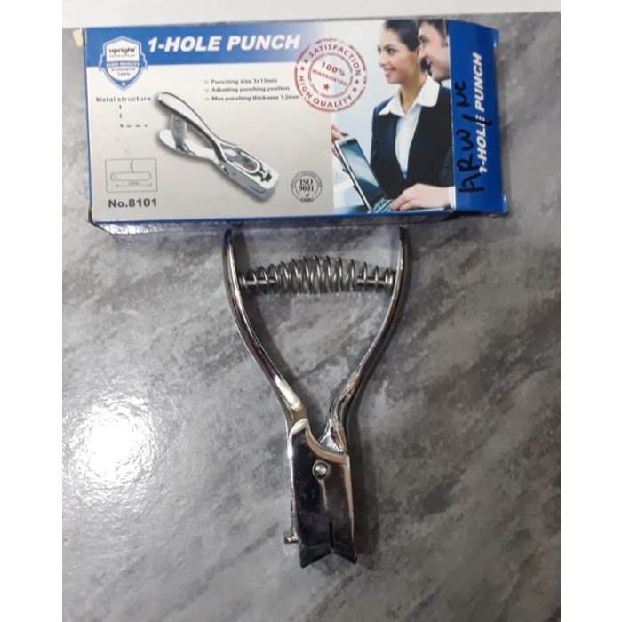 

1 hole Puncher / Pembolong ID card 1 lubang no. 8101