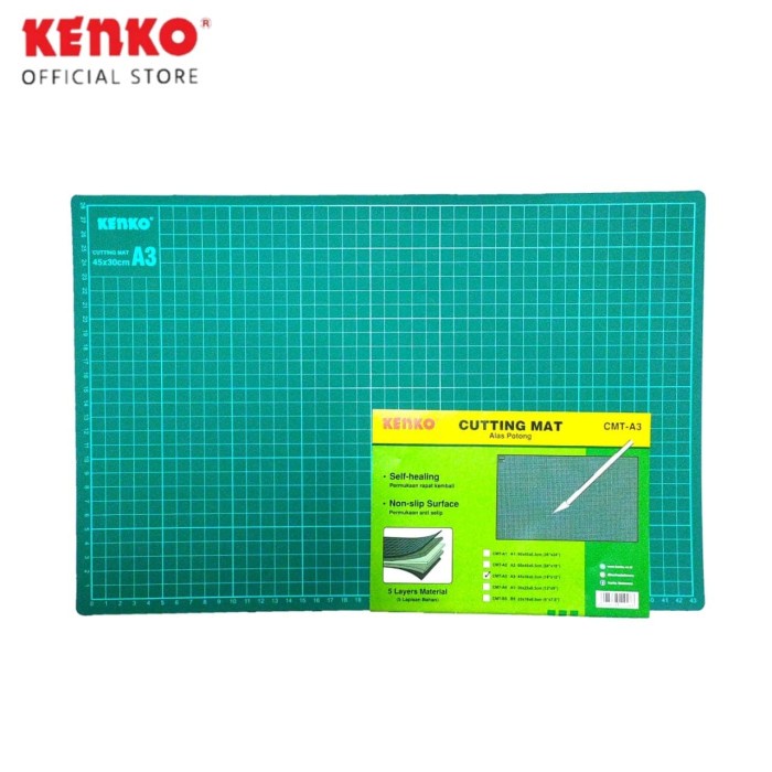 

KENKO CUTTING MAT / ALAS POTONG CMT-A3