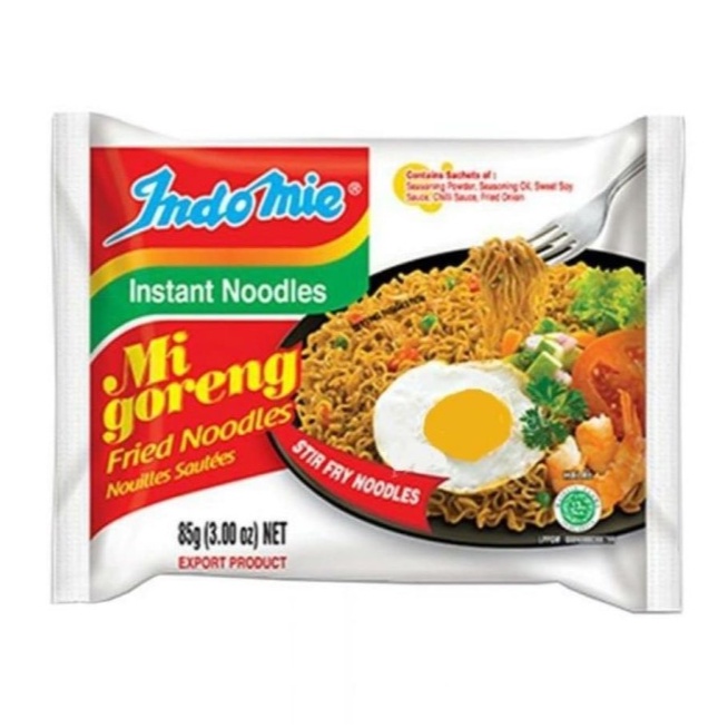 

INDOMIE GORENG MI INSTAN 85 GRAM