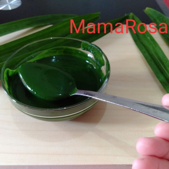 

Termurah [ Best Seller ] Endapan daun pandan wangi 100% murni tanpa campuran daun suji..