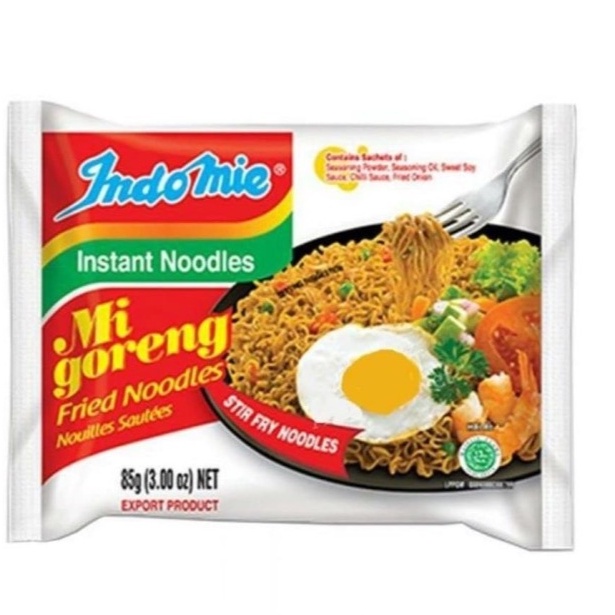 

INDOMIE GORENG MI INSTAN 85 GRAM ORIGINAL