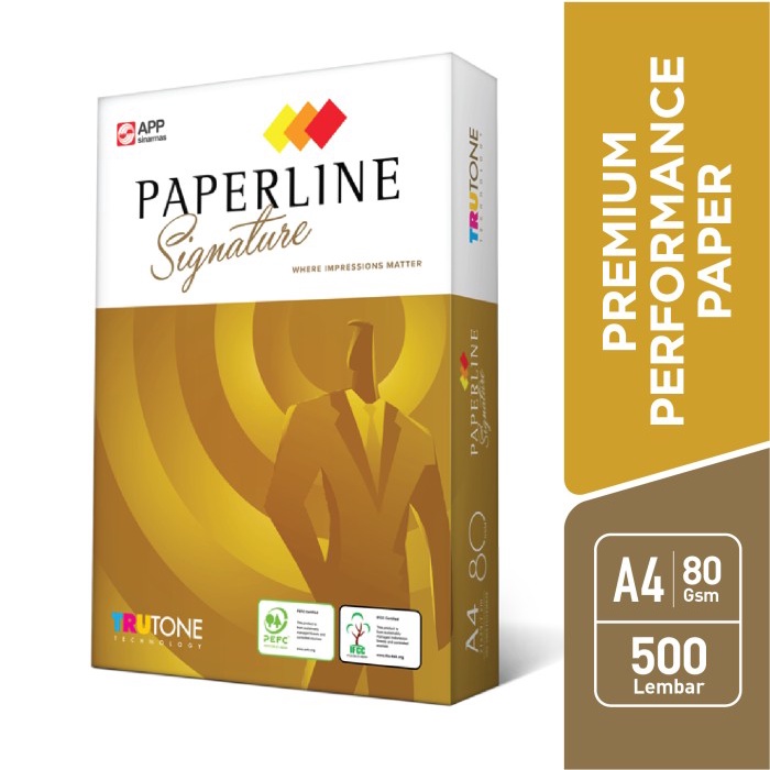 

Paperline Signature Kertas Print & Fotocopy 80 A4