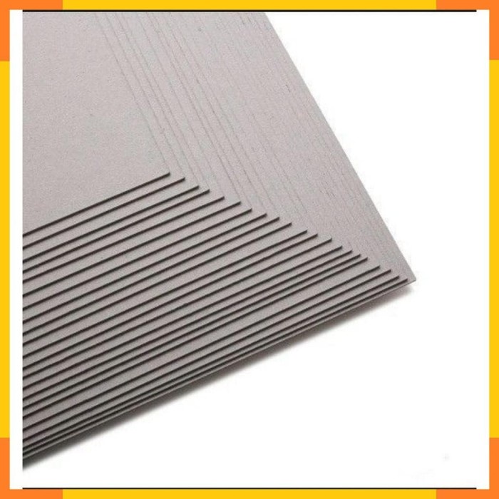 

Karton Tebal 2mm Hard Board 2mm ukuran 66x77 cm Kajang